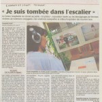 Revue de presse : article paru dans le Courrier de l'Ouest le 6/11/2015